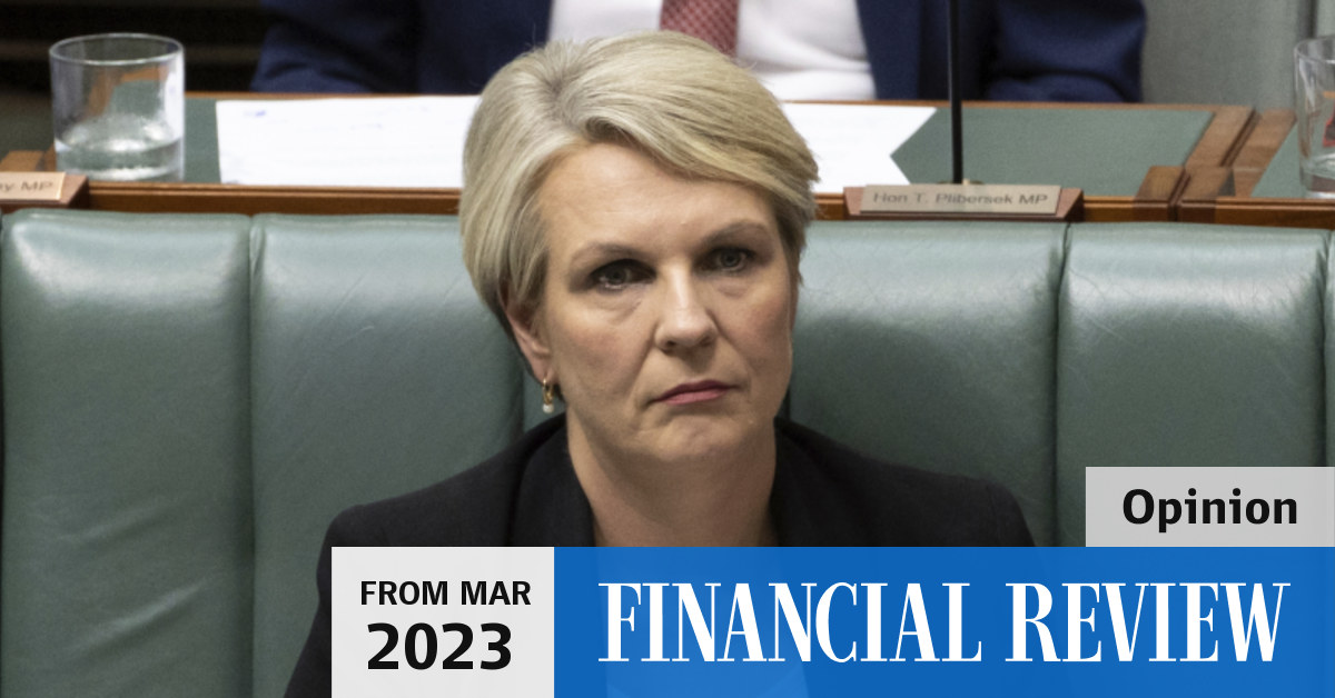 Tanya Plibersek and 38 unloved trees